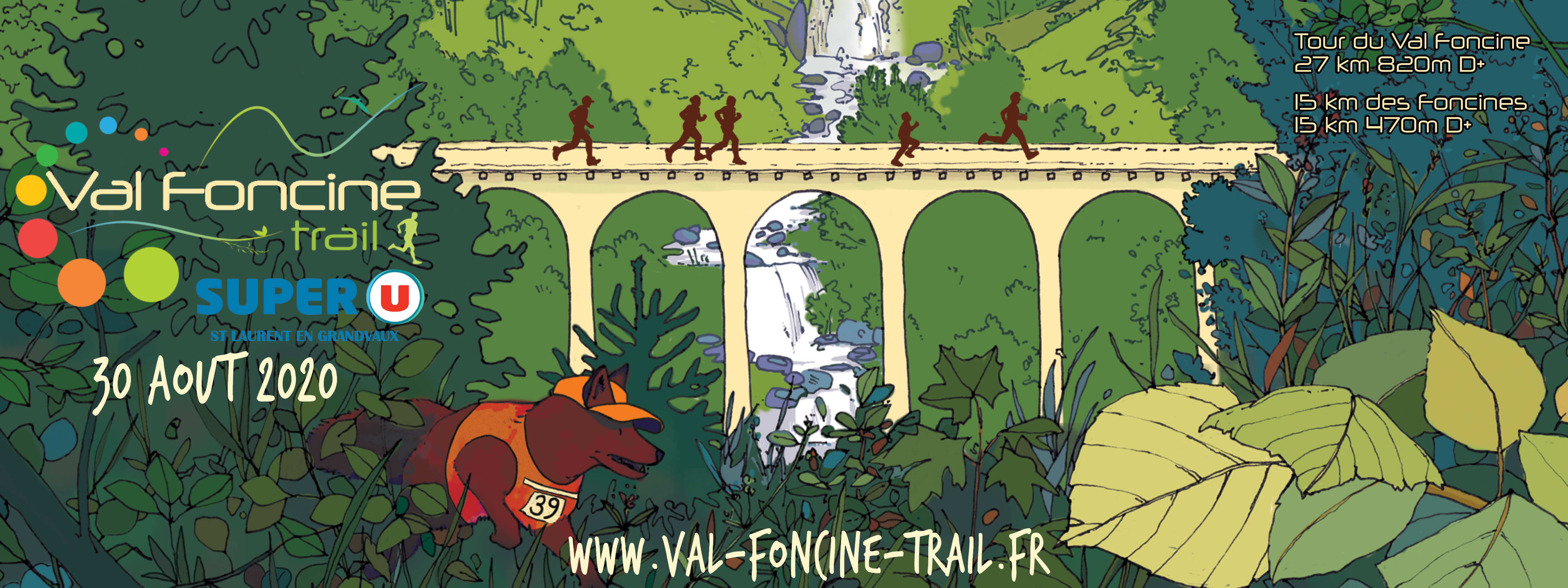 km distances report bannieres claques et logos 2020